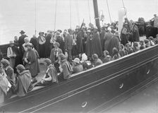 Women on board a boat, c1935. Creator: Kirk & Sons of Cowes