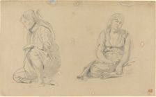 Women of Algiers, 1833. Creator: Eugene Delacroix