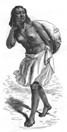 Women of Kassala carrying water; A journey through Soudan and Western Abyssinia..., 1875. Creator: Unknown