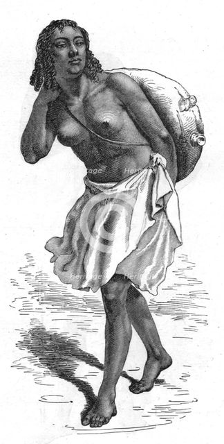 'Women of Kassala carrying water; A journey through Soudan and Western Abyssinia..., 1875. Creator: Unknown.