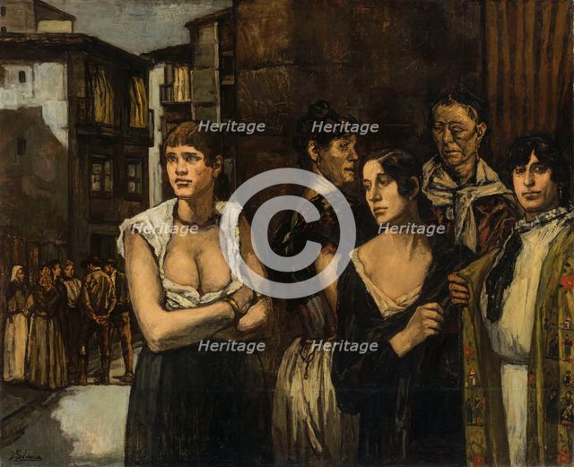 Women of life, c1915-1917. Creator: Gutiérrez-Solana, José (1886-1945).