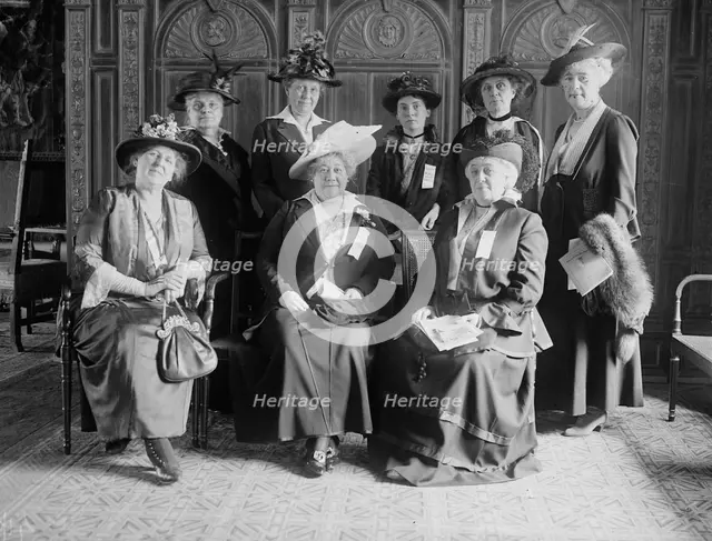 Women of World Court League, between c1915 and c1920. Creator: Bain News Service.