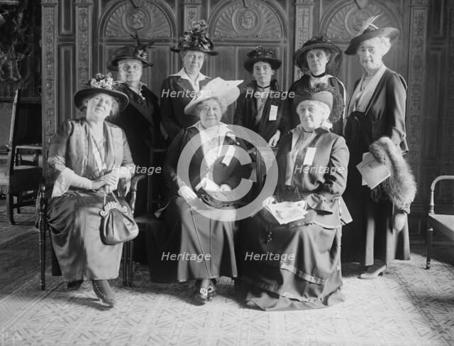 Women of World Court League, between c1915 and c1920. Creator: Bain News Service.