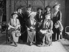 Women of World Court League, between c1915 and c1920. Creator: Bain News Service