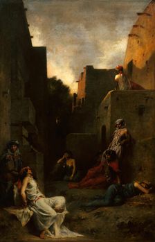 Women of the Ouled Nayls, 1867. Creator: Eugene Fromentin