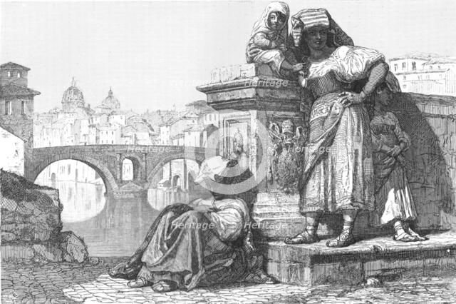 'Women of the Campagna at Rome; Rome and United Italy',1875. Creator: Unknown.