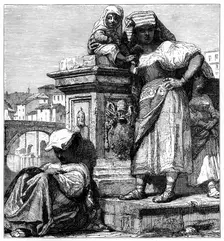 Women of the Campagne in Rome c1890