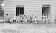 Women of the congregation of Wheeley's Church..., Gordonton, North Carolina, 1939. Creator: Dorothea Lange