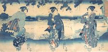 Women Near a River, ca. 1850. Creator: Utagawa Kuniyoshi