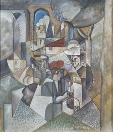 Women Sewing. Creator: Gleizes, Albert (1881-1953)