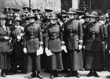 Women police officers, c1910s. Creator: Unknown