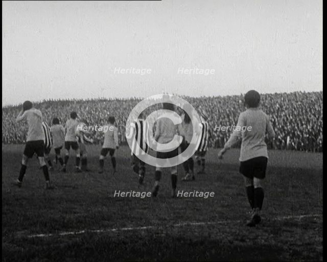 Women Playing a Football Match, 1920. Creator: British Pathe Ltd.