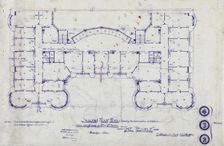 Women's Temple Building, Chicago, Illinois, Working Drawings, 1890-1891. Creator: Burnham and Root