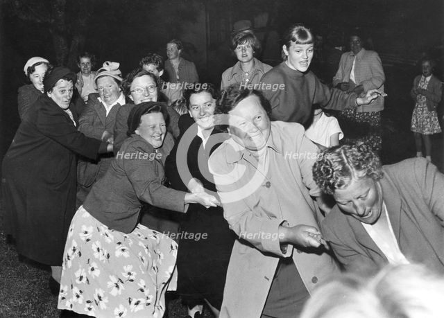 Women's tug of war, Sweden, c1930-1959(?). Creator: Unknown.