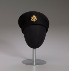 Women's US Army Service beret worn by Brigadier General Hazel Johnson-Brown, 1980. Creator: Unknown