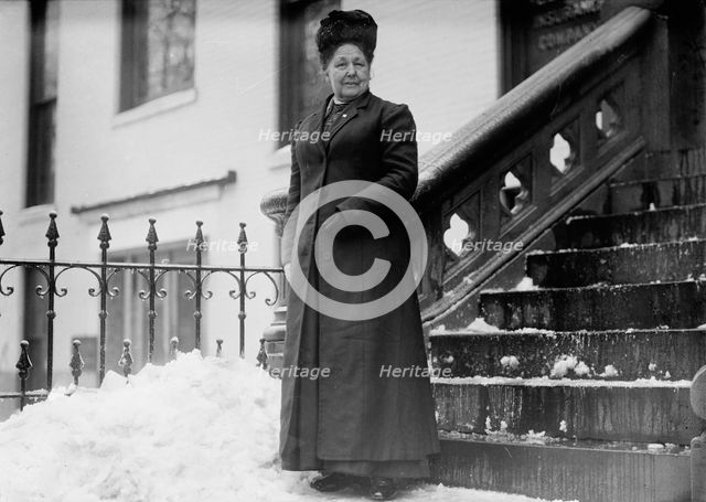 Women's Christian Temperance Union - Ellen Stone, 1911. Creator: Harris & Ewing.