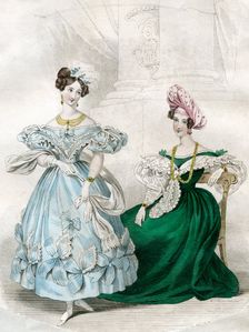 Women's fashion, c1830s(?). Artist: W Hopwood