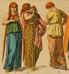 Women's Gaulish dress, 1881. Creator: Unknown