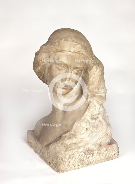 Women’s head, before 1909. Creator: George Minne.