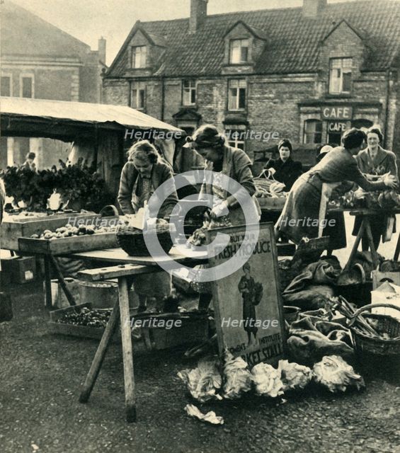 'Women's Institute Market Stall', 1943. Creator: Unknown.