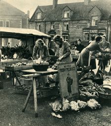Women's Institute Market Stall 1943. Creator: Unknown