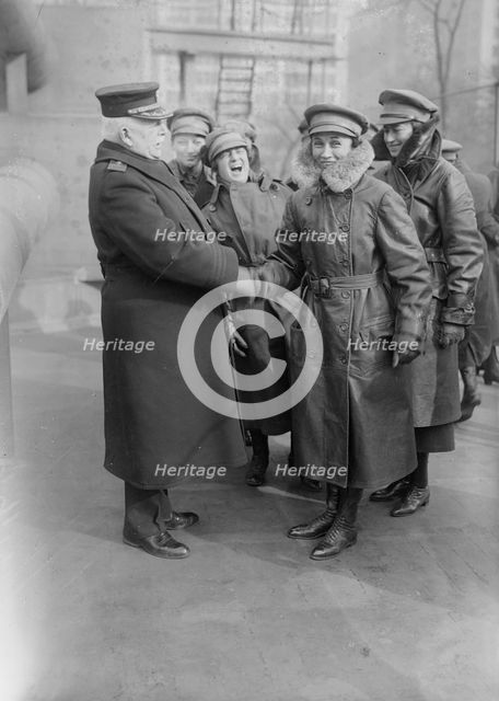 Women's Motor Corps, 1917 or 1918. Creator: Bain News Service.