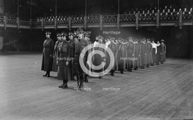 Women's Motor Corps, May 1917. Creator: Bain News Service.