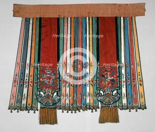 Women's Overskirt, about 1870. Creator: Unknown.
