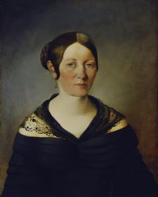 Women’s portrait, 1873. Creator: Johann Baptist Reiter