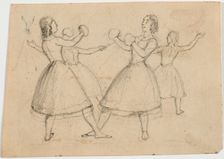Women's Scientific Rights, c1820-1865. Creator: David Claypoole Johnston
