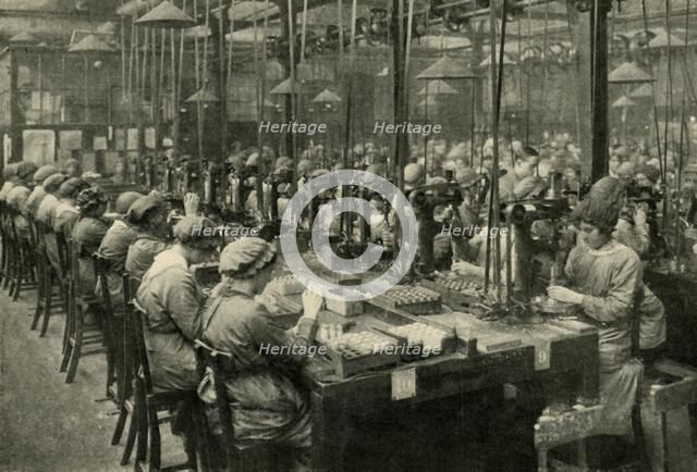 'Women Workers and the War...', First World War, 1914-1918, (c1920). Creator: Unknown.