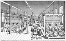 Women workers in a carpet factory, c1895. Creator: Unknown