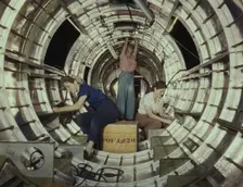 Women workers install fixtures and assem...Douglas Aircraft Company plant, Long Beach, Calif. , 1942 Creator: Alfred T Palmer
