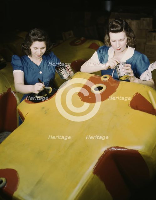 Women war workers, (1942?). Creator: Alfred T Palmer.