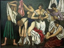 Women undressing 1933. Creator: José Gutiérrez Solana