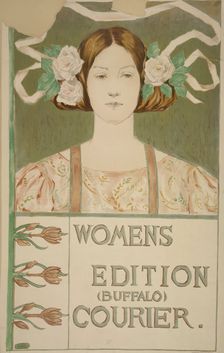 Womens edition (Buffalo) courier, c1893 - 1897. Creator: Unknown