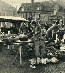 Women's Institute Market Stall 1943. Creator: Unknown