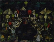 Women's Pavilion, 1921. Creator: Klee, Paul (1879-1940)