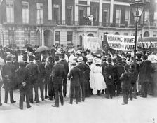 Women's Sunday procession, 21 June 1908