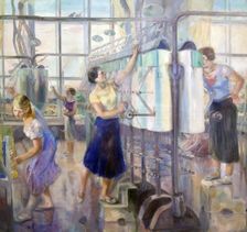 Women's workshop at the Sevkabel Factory