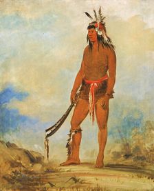 Won-de-tów-a, The Wonder, 1835. Creator: George Catlin