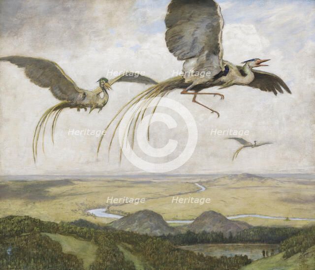 Wonder birds, 1917. Creator: Thoma, Hans (1839-1924).