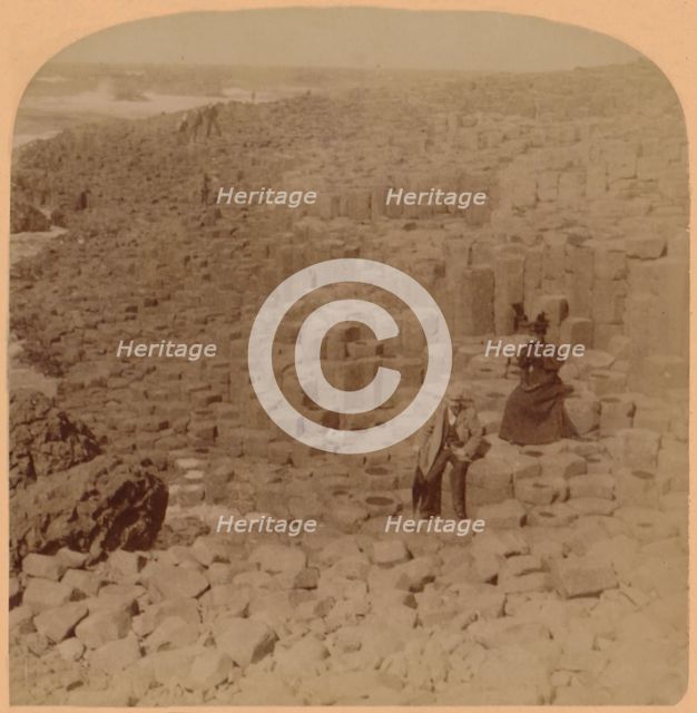 'Wonderful Giant's Causeway, County Antrim, Ireland', 1899. Creator: Underwood & Underwood.