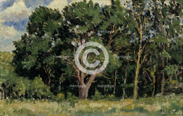 Wood, 1919. Creator: Alfred William Finch.