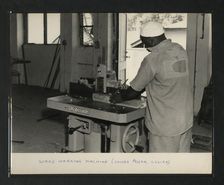 Wood Working Machine, Lower Prison, Luzira, Kampala, Uganda, c1950s. Creator: Unknown