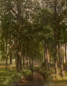 Wood Bathing in Sunshine, late 19th-early 20th century. Creator: Alfred Elsen