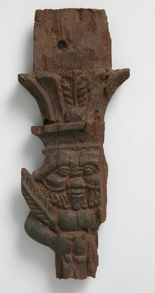 Wood Bes, Coptic, 4th-7th century. Creator: Unknown