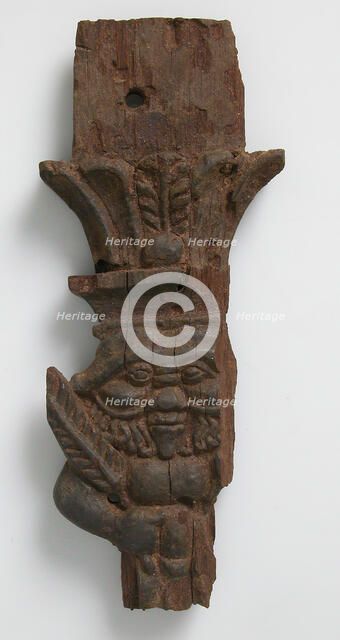 Wood Bes, Coptic, 4th-7th century. Creator: Unknown.