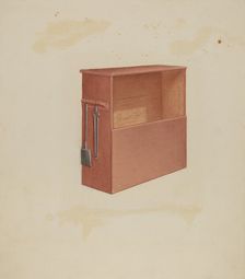 Wood Box, c. 1936. Creator: Lawrence Foster