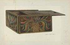 Wood Box, c. 1953. Creator: Betty Jean Davis